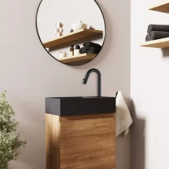 LOMAZOO Fonteinkraan Zwart Roma