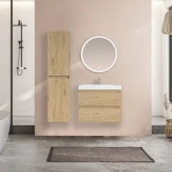 LOMAZOO Kolomkast Marbella Licht Eiken 140cm