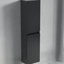 Lomazoo Kolomkast Marbella Zwart Eiken 140cm