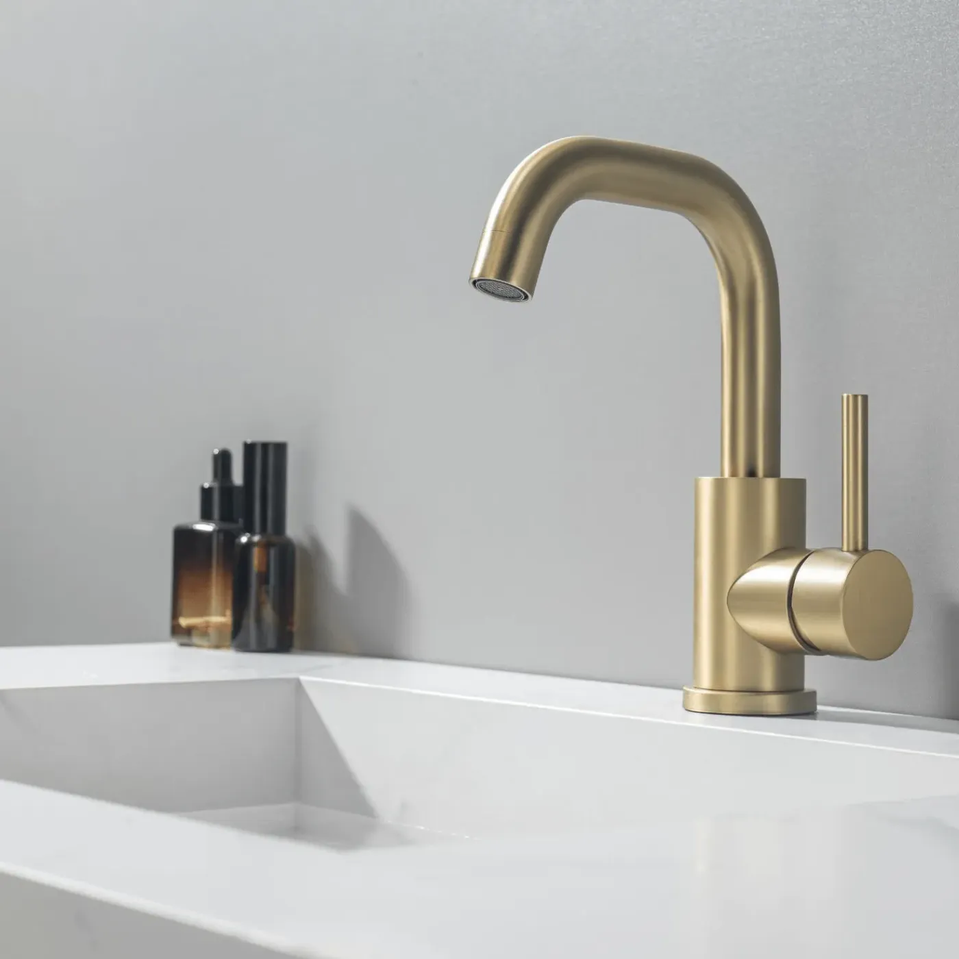 LOMAZOO Wastafelkraan Goud Pollux