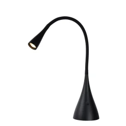 Lucide bureaulamp Zozy zwart ⌀11,5cm led dimbaar 3W