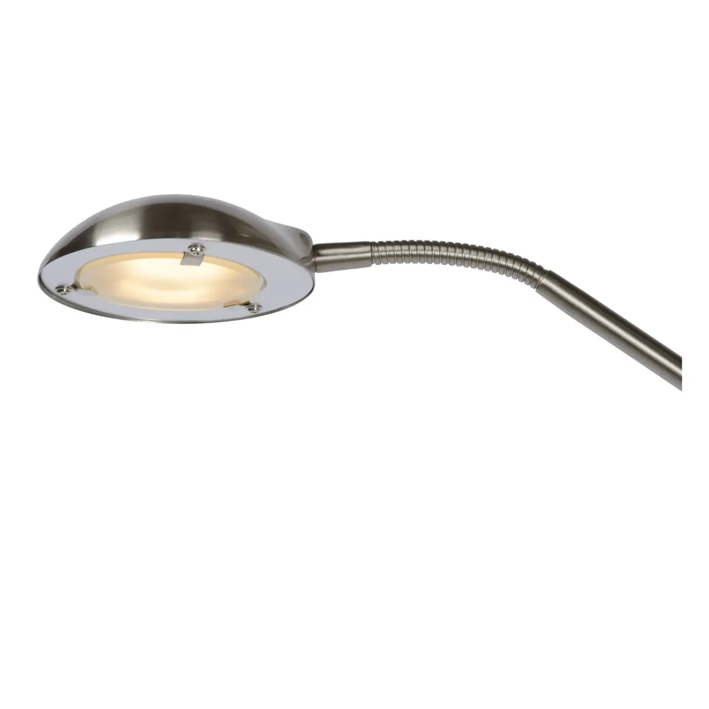 Lucide leeslamp Zenith mat chroom led dimbaar ⌀25,4cm 20+4W