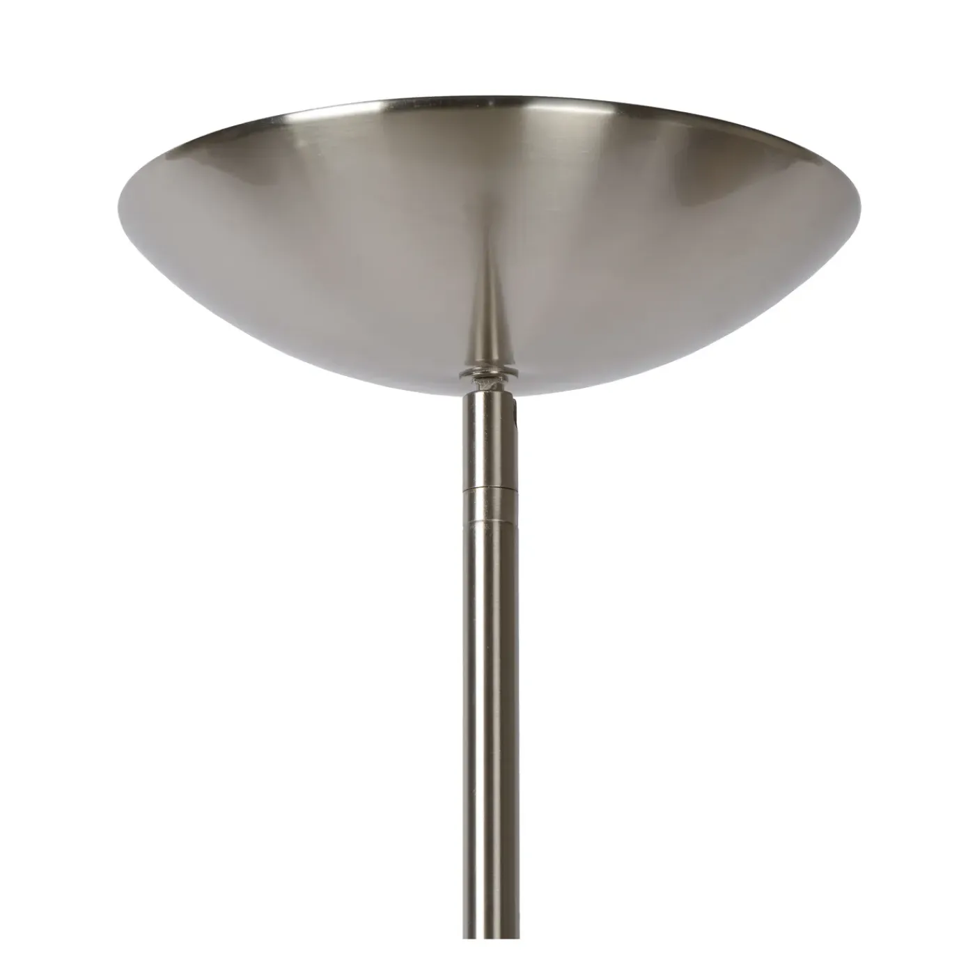 Lucide leeslamp Zenith mat chroom led dimbaar ⌀25,4cm 20+4W