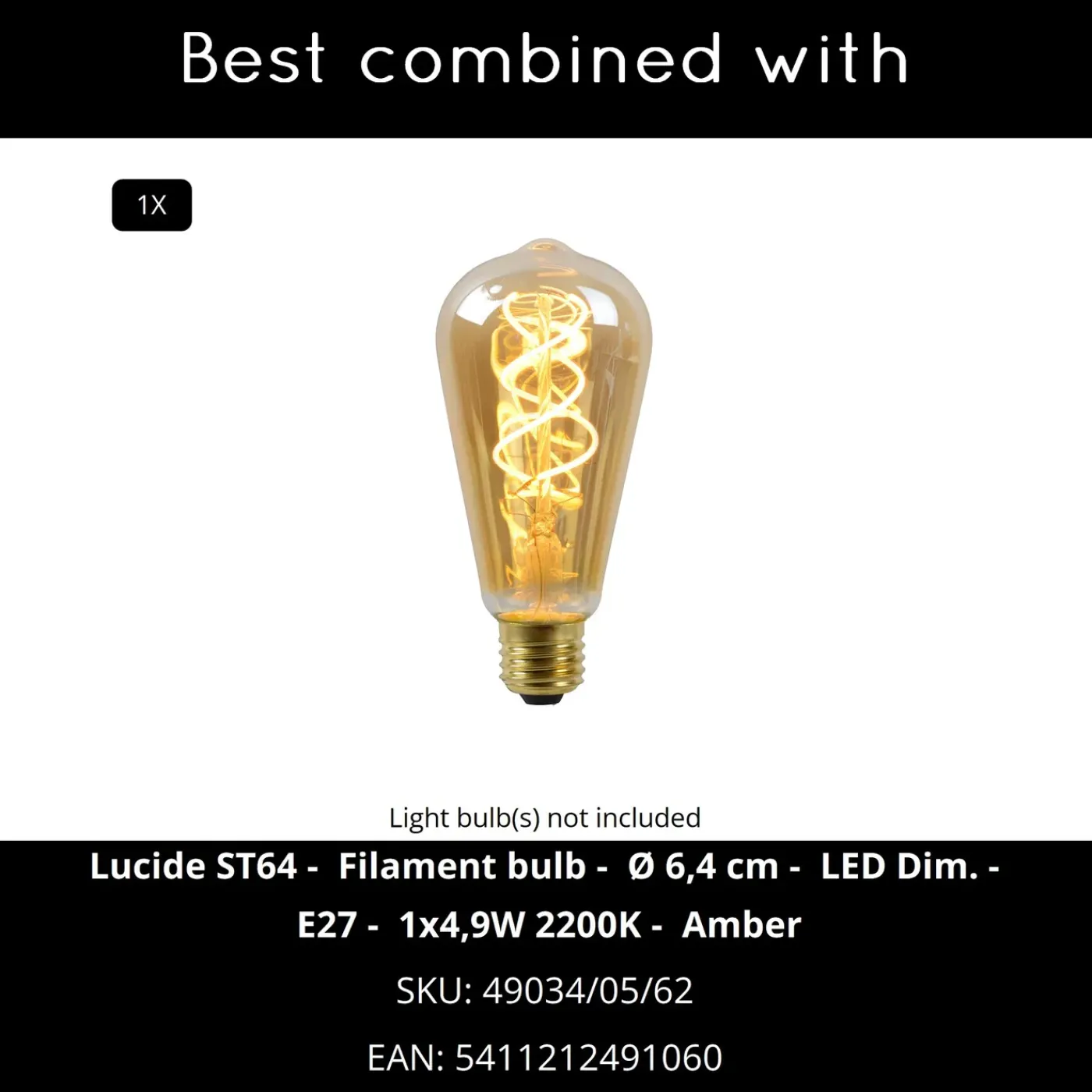 Lucide Lori - Wandlamp Binnen/buiten - Diam. 12 Cm - 1xe27 - Ip44 - Dag/nacht Sensor - Antraciet