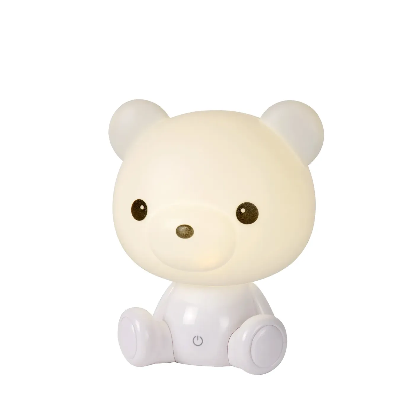 Lucide nachtlampje Bear wit 3W