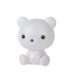 Lucide nachtlampje Bear wit 3W