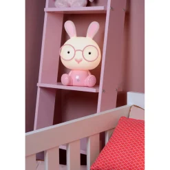 Lucide nachtlampje Dodo Rabbit roze 3W