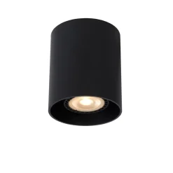 Lucide Opbouwspot Bodi - Zwart - 8cm - GU10