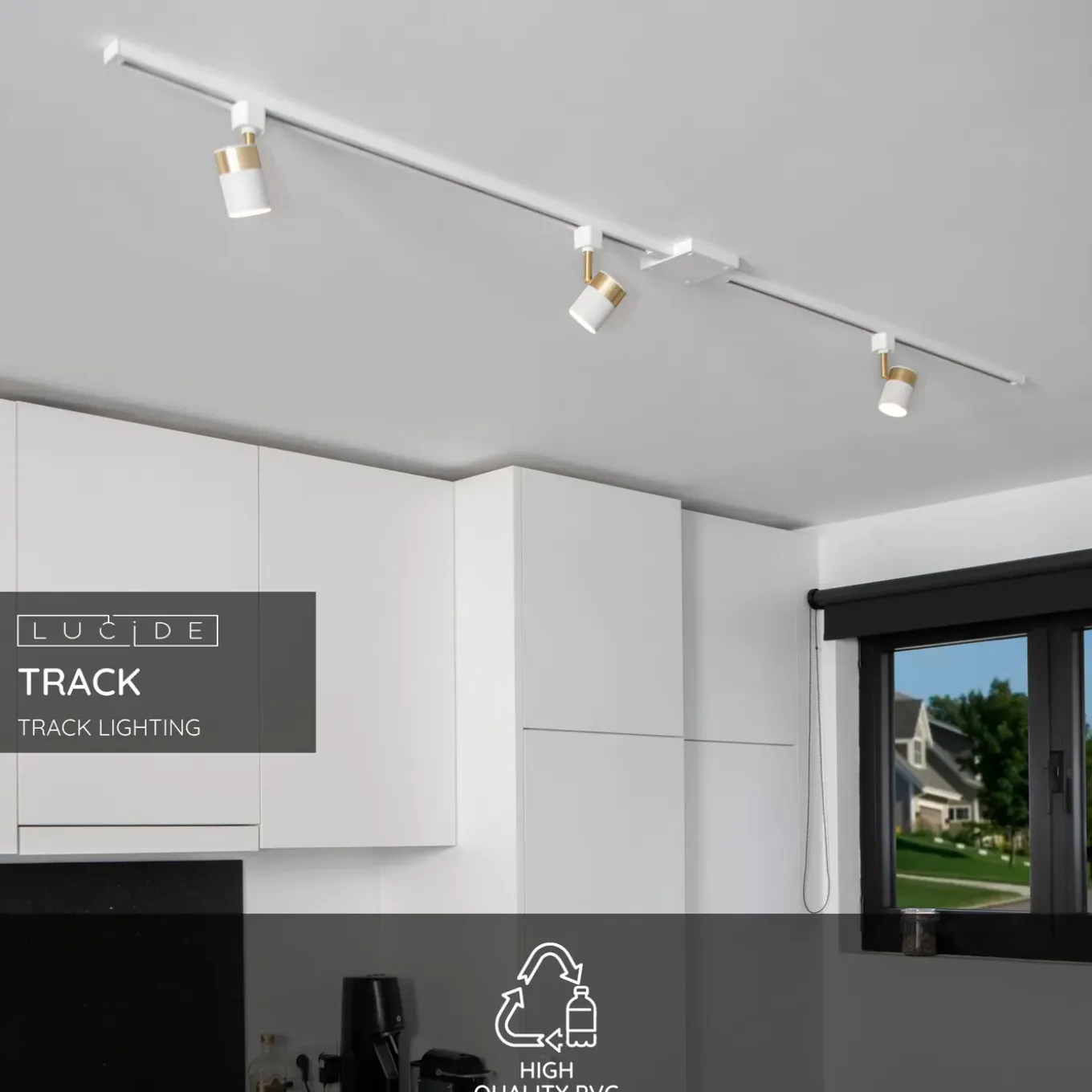 Lucide rail Track wit 1m