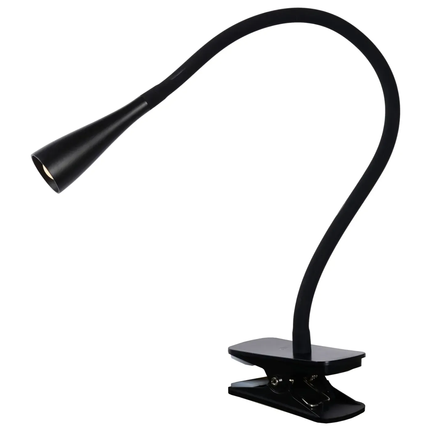 Lucide tafellamp klem Zozy zwart 3W