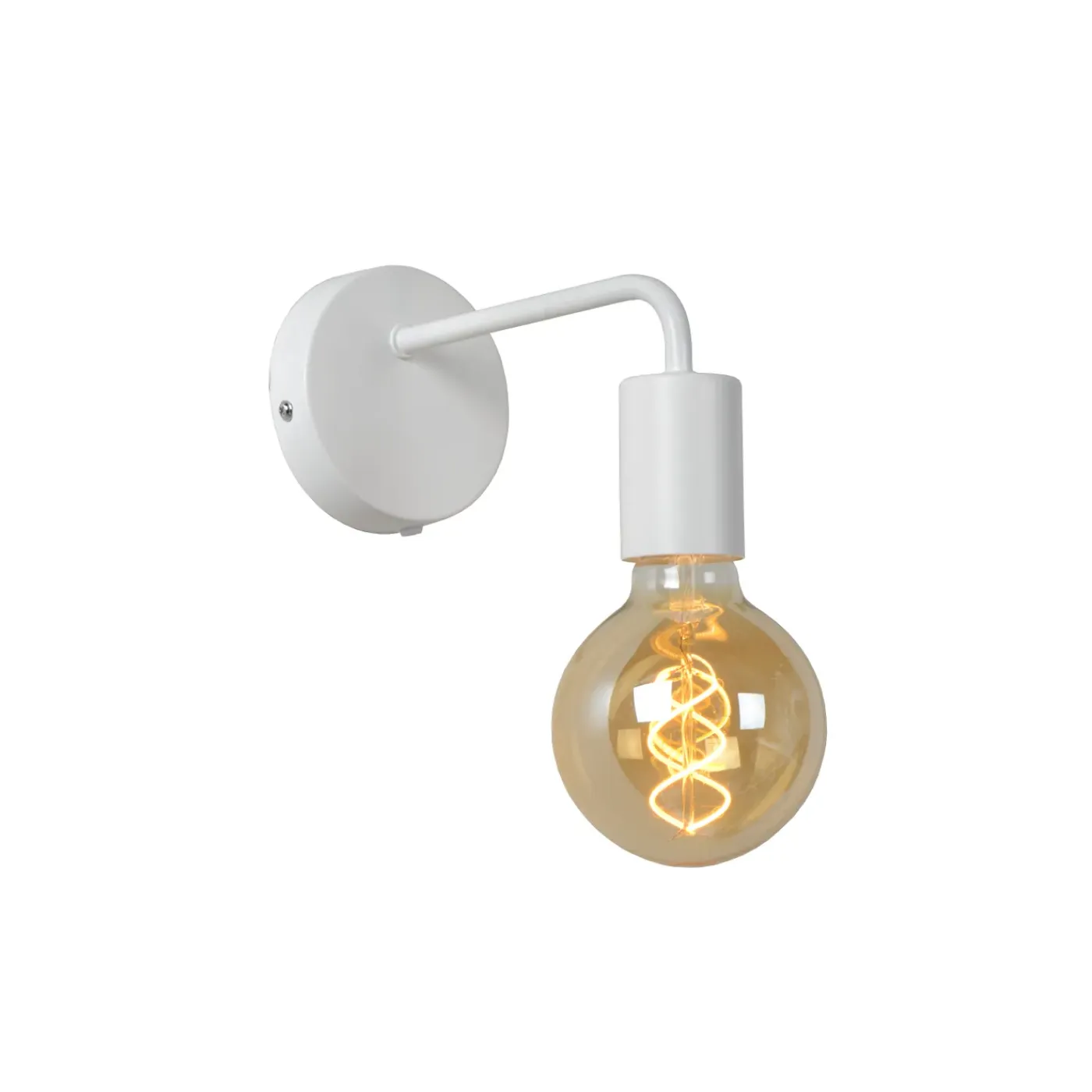 Lucide wandlamp Scott wit E27