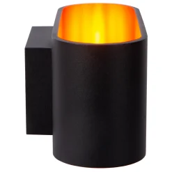 Lucide wandlamp Xera ovaal zwart G9