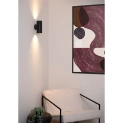 Lucide wandspot Bondi zwart 2xGU10
