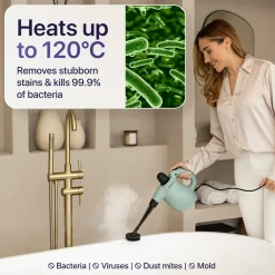 Luman 16 In 1 Stoomreiniger C1 - Handstoomreiniger - Handstomer - 16 Opzetstukken - Groen