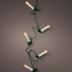 Lumineo Kerstboomverlichting - Lichtsnoer - 30 Kaarsen - Warm Wit
