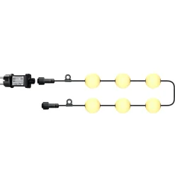 Lumisky Slinger Met 6 Ballen Wit 5.5m Bolly