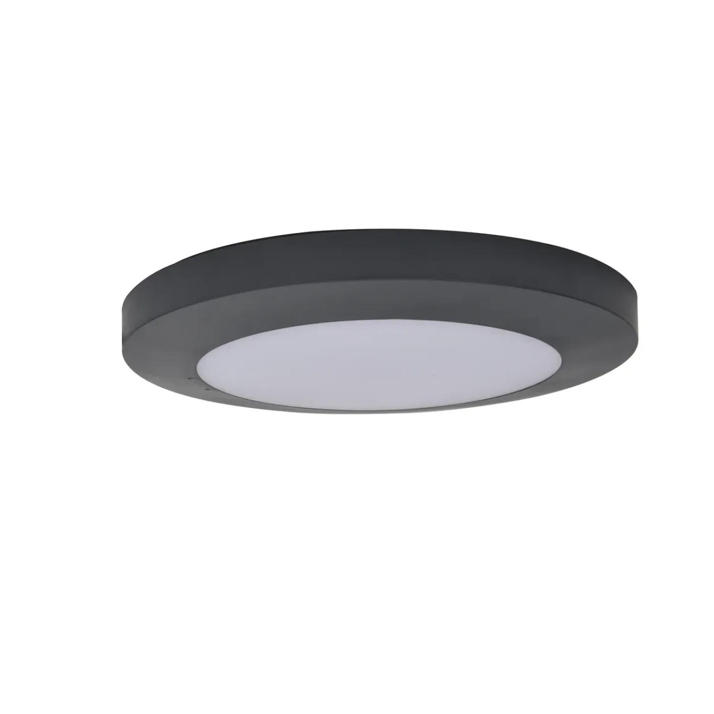 Lutec plafondlamp Kayah donkergrijs ⌀30,5cm 16,5W