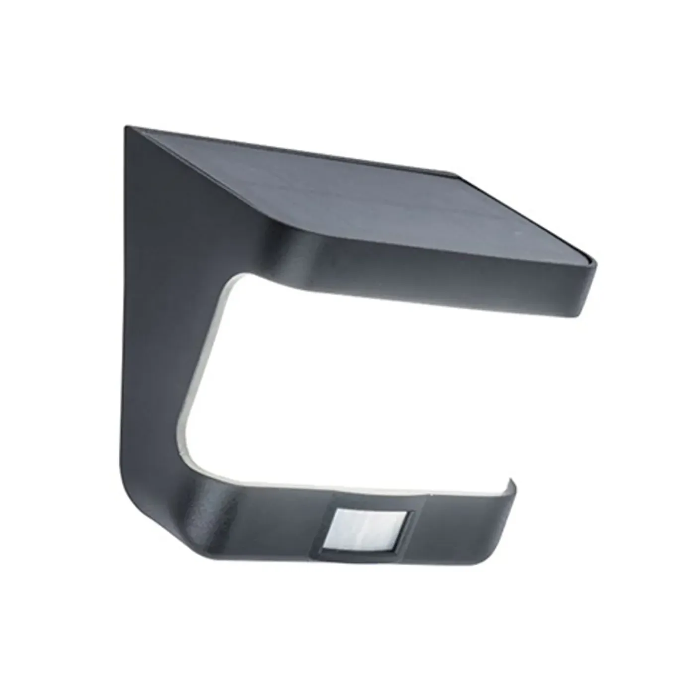 Lutec solar wandlamp Try zwart 8W met sensor