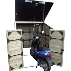 Lutra box berging motor/scooter/bakfiets 175x273x156cm