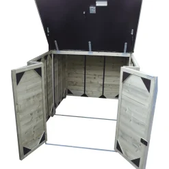 Lutra box berging motor/scooter/bakfiets 175x243x156cm