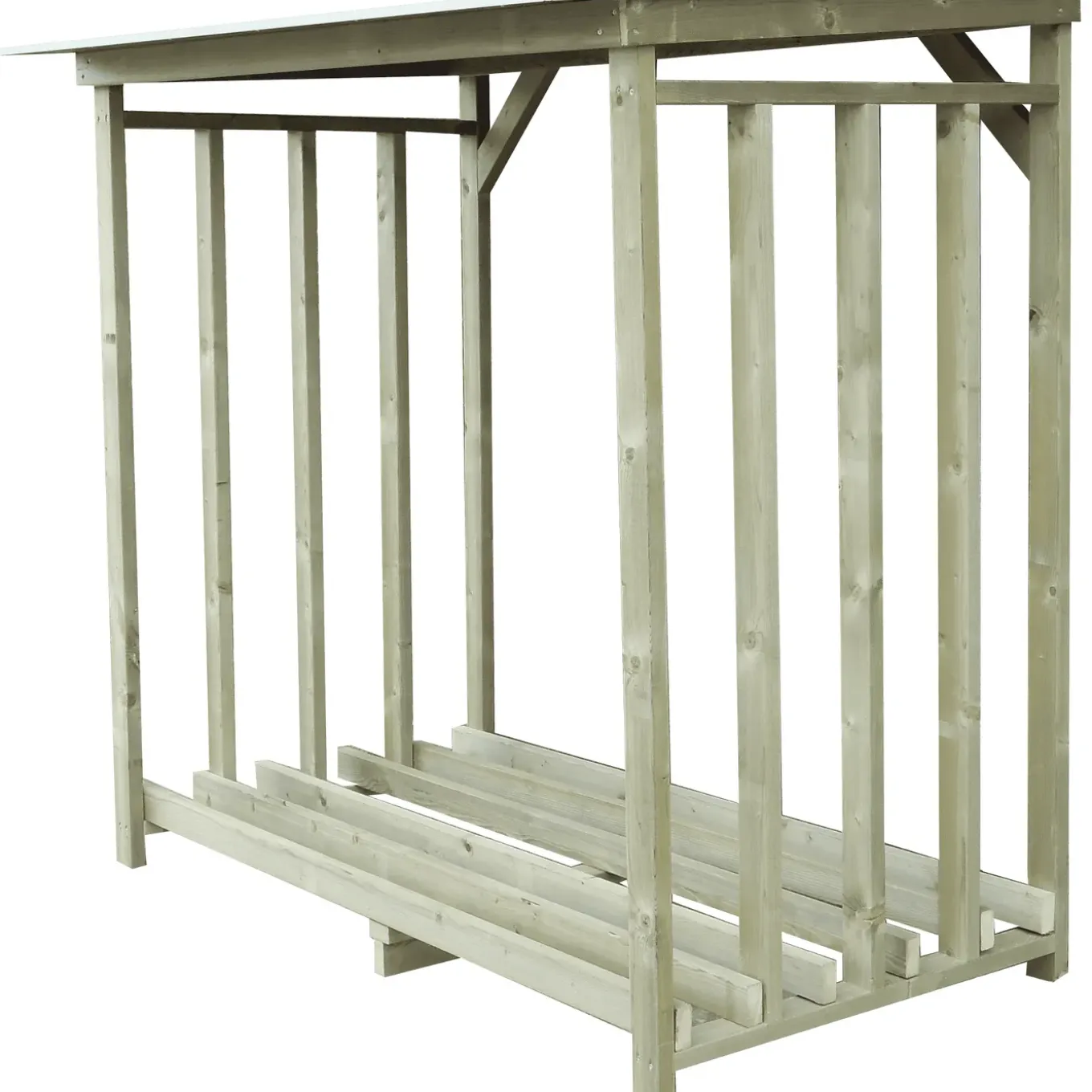 Lutrabox haardhoutopslag 185x116x180cm