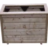 Lutra box plantenbak 120x40x100cm