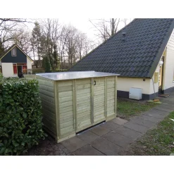 Lutrabox tuinkast fietsberging elektrisch 200x215x141cm