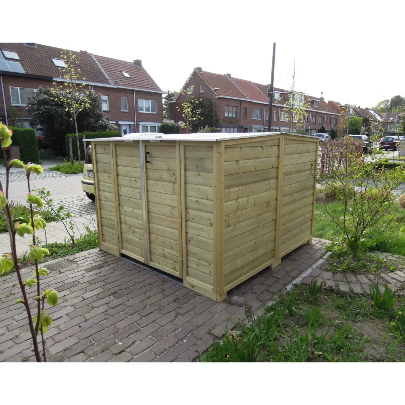 Lutrabox tuinkast fietsberging normaal 200x215x130cm