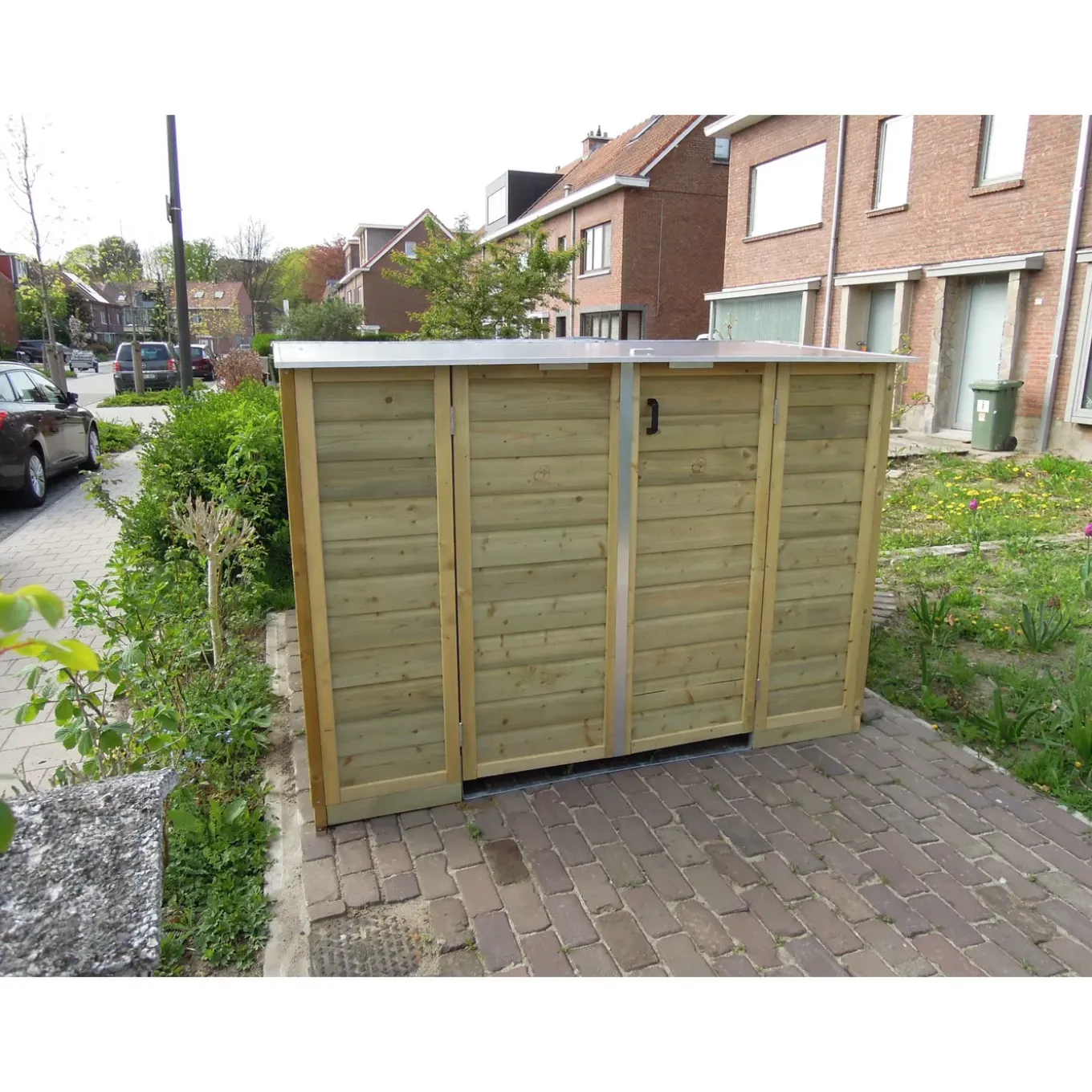 Lutrabox tuinkast fietsberging normaal 200x215x130cm