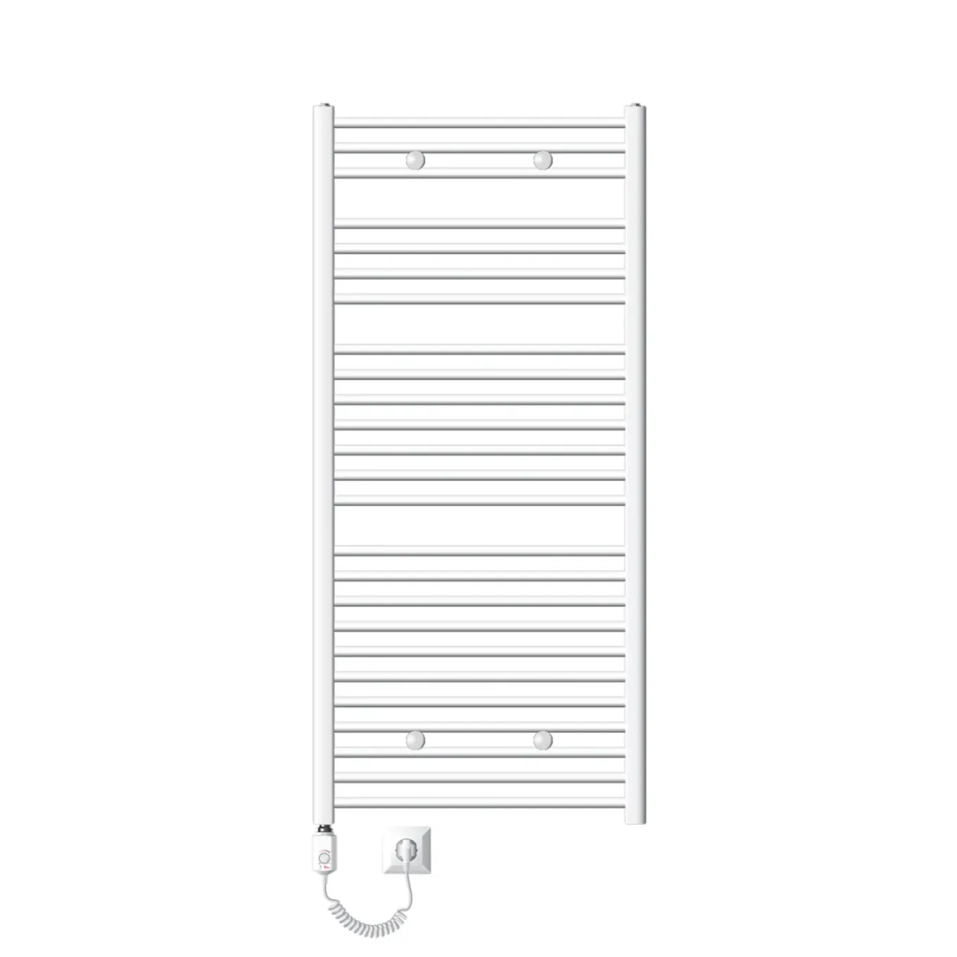 Luxebath Elektrische Badkamerkachel Sahara 750x1500 Mm Wit Rechte