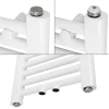 LuxeBath Sahara Badkamer Radiator 600x1800 Mm, Wit, Recht Met Centrale Aansluiting