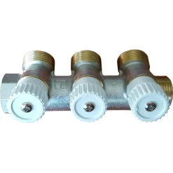Luxor messing van hoge kwaliteit 2 delen 3/4" waterverdeelstuk