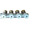 Luxor messing van hoge kwaliteit 4 delen 3/4" waterverdeelstuk