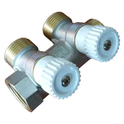 Luxor messing van hoge kwaliteit 2 delen 3/4" waterverdeelstuk