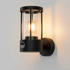 Lybardo - Buitenlamp Met Bewegingssensor - Wandlamp Buiten - Voor E27 Lamp