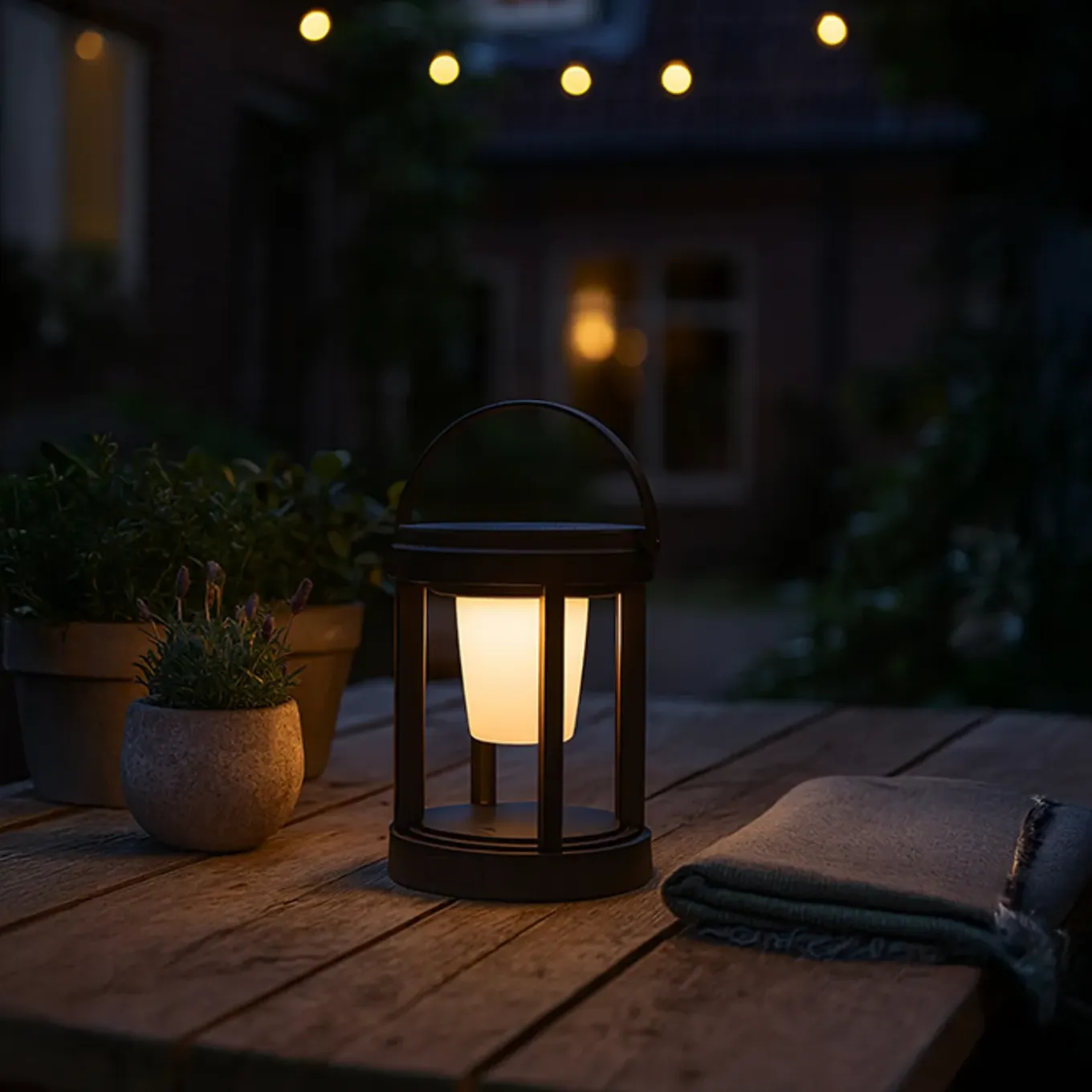 Lybardo - Solar Tuinverlichting - Tafellamp - 3 Watt - Warmwit - Op Zonne Energie - Noodpakket Lamp