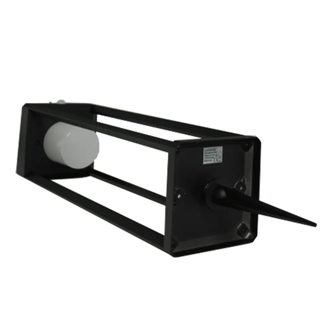 Lybardo - Solar Tuinverlichting - Lantaarn 50cm - Bewegingssensor - Warmwit - Dag-nacht Sensor