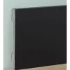 Mac Lean hoge plint - Watervast - Zwart - 240cm - 15x80mm