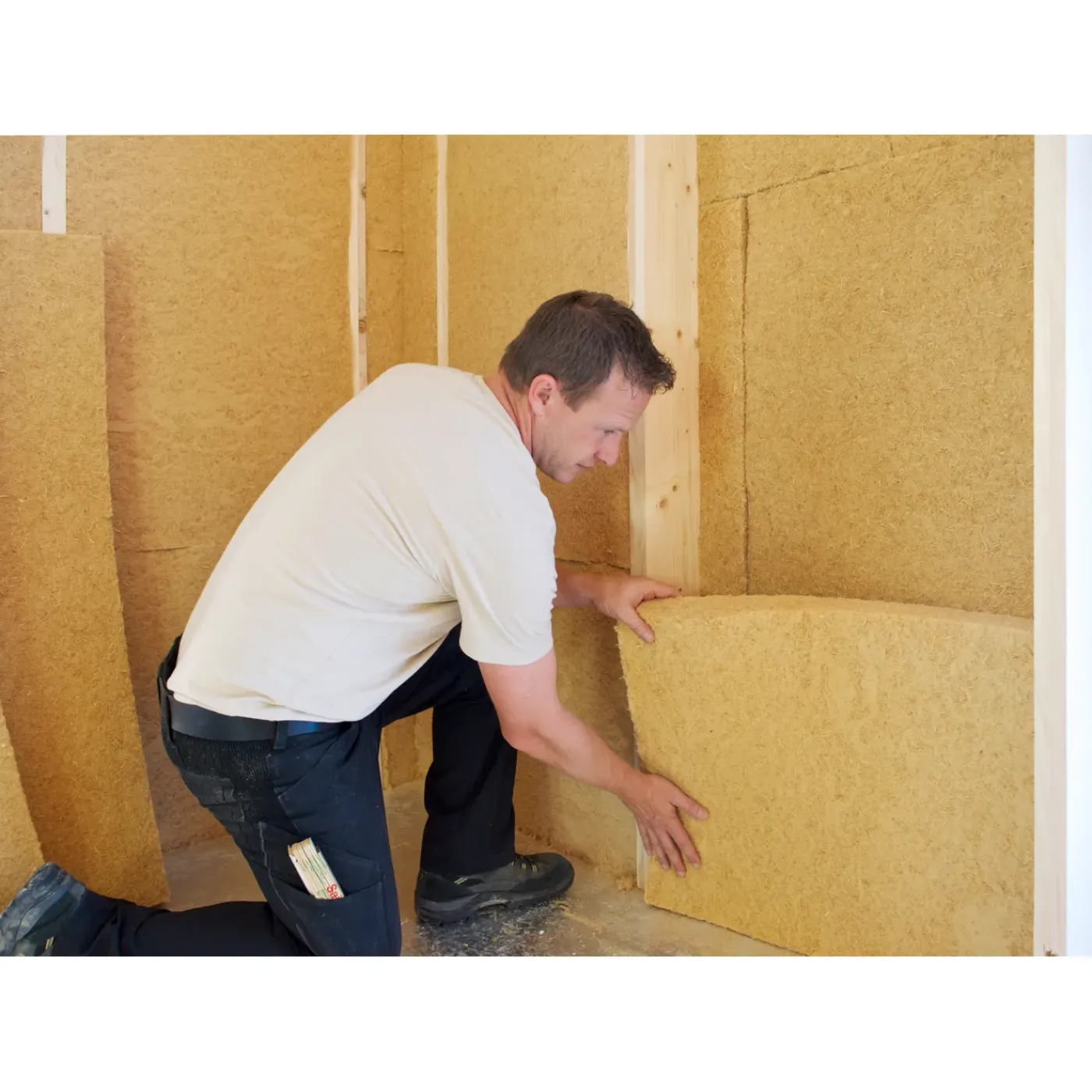 MacLean Houtvezel Isolatieplaat Steicoflex - 160mm - 57,5x122cm - 2,106 m² - 3 stuks