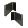 Maclean Products Plintaccessoire Classic - Robuust - Zwart - 120mm - 2 stuks
