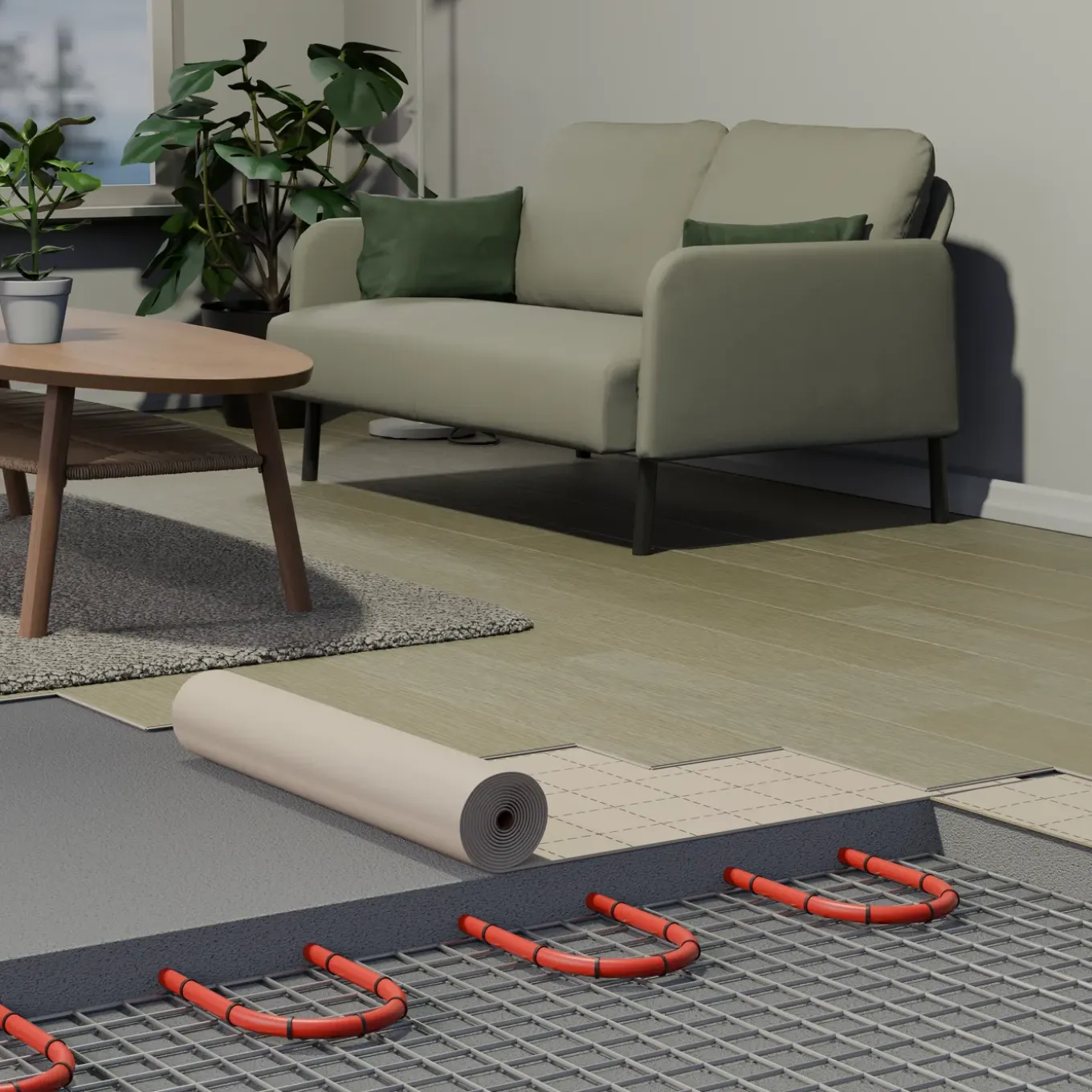 Maclean Products PVC Ondervloer IsoSono Click Vinyl - 1,3mm - 9m²