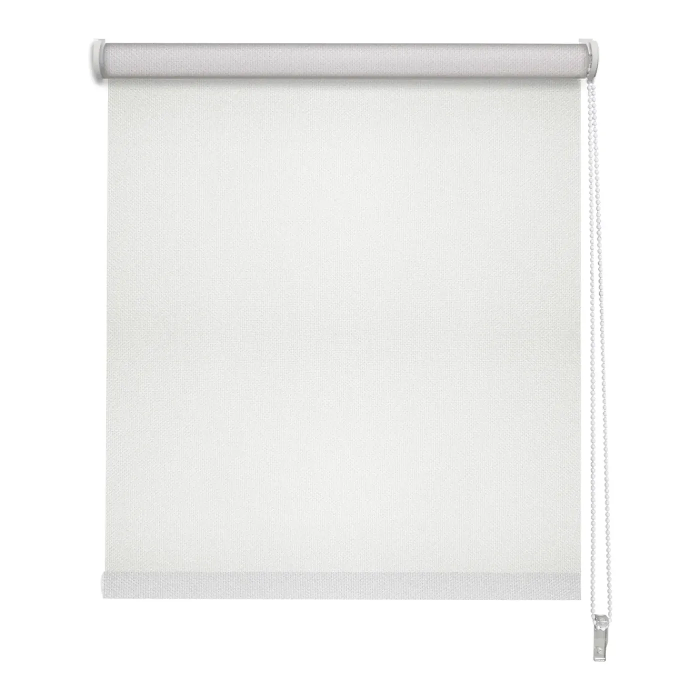 Madeco 1110 lichtdoorlatend rolgordijn gebroken wit effen 150x190cm