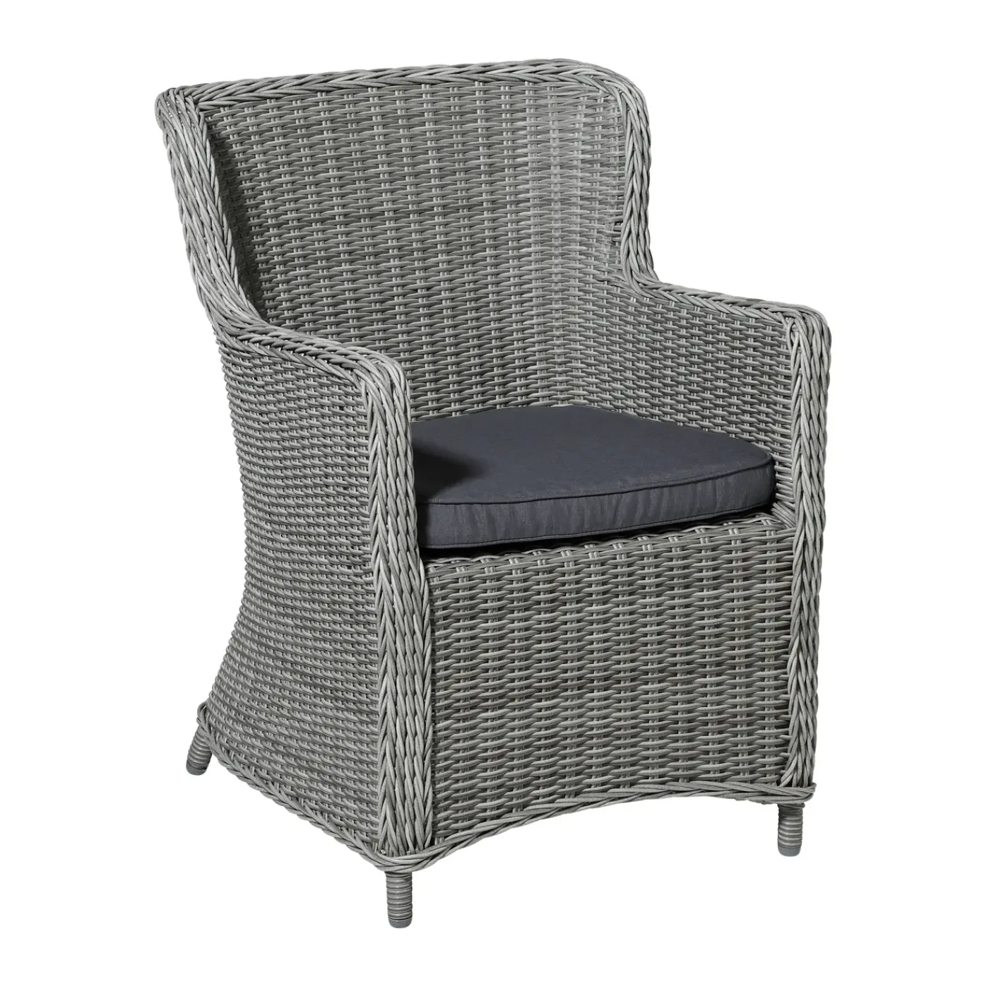 Madison Panama decoratief tuinkussen grijs 45x45cm