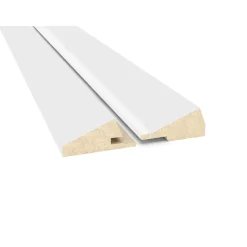Maestro Afwerkprofielset Riff - White Paintable - 277cm - 40x17mm