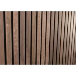 Maestro Latt lattenwand - Castle Oak + Matte Black - 277x30cm - 2 stuks