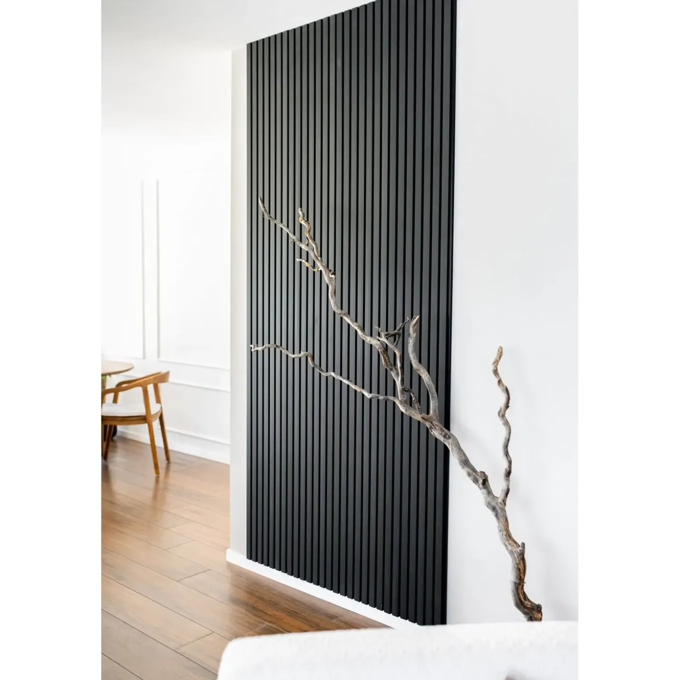 Maestro Latt lattenwand - Matte Black - 277x30cm - 2 stuks
