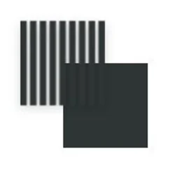 Maestro Latt lattenwand - Matte Black - 277x30cm - 2 stuks
