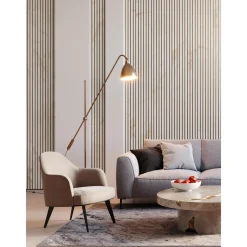 Maestro Latt Luxx lattenwand - Marble Luxx + Luxx - 277x30cm - 20mm - 2 stuks