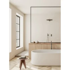 Maestro Latt Novo lattenwand - Natural Oak + White - Vochtbestendig - 277x30cm - 16mm - 2 stuks