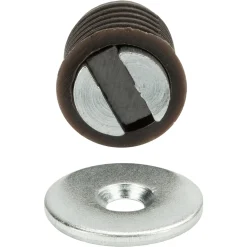 Magneetsnapper inboor 3kg bruin 3 stuks